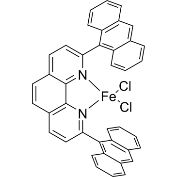 (2,9-Di(anthracen-9-yl)-1,10-phenanthroline)iron chloride