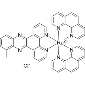 (OC-6-22)-(11,12-Dimethyldipyrido[3,2-a:2′,3′-c]phenazine-κN4,κN5)bis(1,10-phenanthroline-κN1,κN10)ruthenium(2+) Chloride