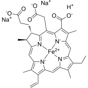 Chlorophyllin iron complex