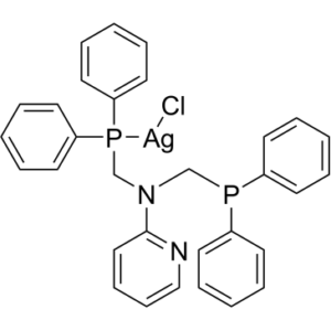 AgCl(N,N-bis-(diphenylphosphanylmethyl)-2-aminopyridine)