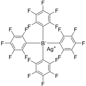 Silver(I) tetrakis(perfluorophenyl)borate
