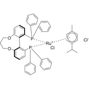 Chlorine {(R)-(-)-1,13- bis (diphenylphosphino) -7,8- dihydro -6H- dibenzo [f,h][1,5] dioxins} (p-cymene) ruthenium (II) chloride, [rucl (p-cymene).