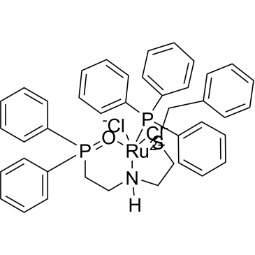 Dichloro[rel-[N(S)]-N-[2-(diphenylphosphinyl-κO)ethyl]-2-[(R)-benzylthio-κS]ethanamine-κN](triphenylphosphine) ruthenium