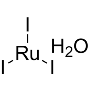 Ruthenium(III) iodide xhydrate
