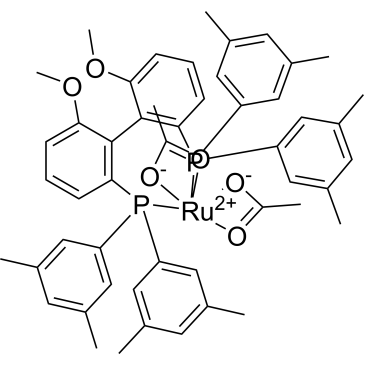 Ruthenium, bis(acetato-κO,κO’)[1,1′-[(1R)-6,6′-dimethoxy[1,1′-biphenyl]-2,2′-diyl]bis[1,1-bis(3,5-dimethylphenyl)phosphine-κP]]-, OC-6-22