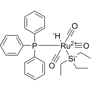 Tricarbonylhydro(triethylsilyl)(triphenylphosphine)ruthenium