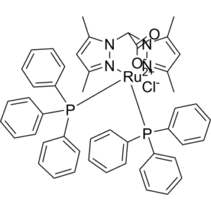 Bis(triphenylphosphino)[bis(3,5-dimethylpyrazol-1-yl)acetato]chlororuthenium(II)
