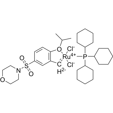 (SP-5-41)-Dichloro[[2-(1-methylethoxy-κO)-5-(4-morpholinylsulfonyl)phenyl]methylene-κC](tricyclohexylphosphine)ruthenium
