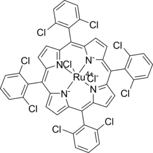 Ruthenium, dichloro[5,10,15,20-tetrakis(2,6-dichlorophenyl)-21H,23H-porphinato(2-)-κN21,κN22,κN23,κN24]-, (OC-6-12)-