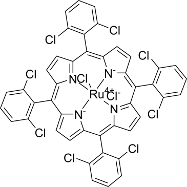 Ruthenium, dichloro[5,10,15,20-tetrakis(2,6-dichlorophenyl)-21H,23H-porphinato(2-)-κN21,κN22,κN23,κN24]-, (OC-6-12)-