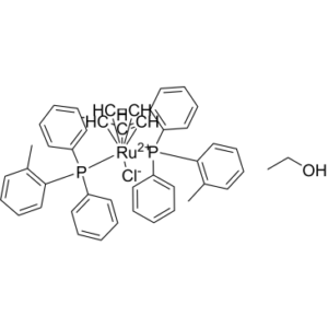 Chloro(η5-2,4-cyclopentadien-1-yl)bis[(2-methylphenyl)diphenylphosphine]ruthenium ethanol adduct