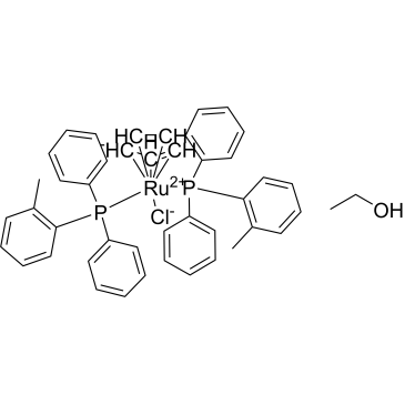 Chloro(η5-2,4-cyclopentadien-1-yl)bis[(2-methylphenyl)diphenylphosphine]ruthenium ethanol adduct