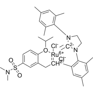Ruthenium, [1,3-bis(2,4,6-trimethylphenyl)-2-imidazolidinylidene]dichloro[2-[5-[(dimethylamino)sulfonyl]-2-(1-methylethoxy-κO)phenyl]ethylidene-κC]-