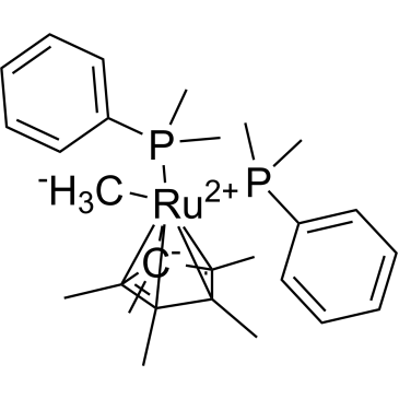 Bis(dimethylphenylphosphine)methyl(η5-pentamethylcyclopentadienyl)ruthenium