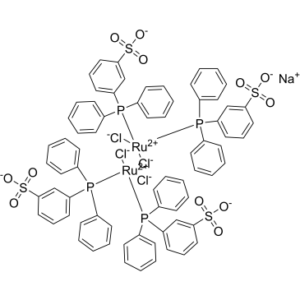Ruthenate(4-), di-μ-chlorodichlorotetrakis[3-(diphenylphosphino-κP)benzenesulfonato]di-, tetrasodium