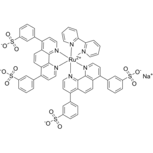 Ruthenate(2-), (2,2′-bipyridine-κN1,κN1′)bis[[3,3′-(1,10-phenanthroline-4,7-diyl-κN1,κN10)bis[benzenesulfonato]](2-)]-, sodium
