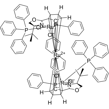 [μ-[(2S,2′S)-1,1′-bis[(4S)-4-(1,1-dimethylethyl)-4,5-dihydro-2-oxazolyl-κN3]-2,2′-bis(diphenylphosphino-κP)ruthenocene]]tetrachlorobis(triphenylphosphine)diRuthenium