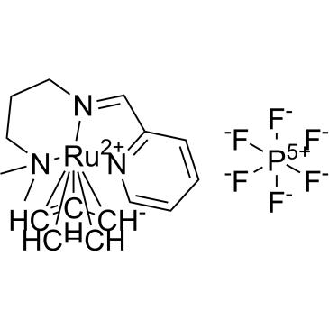 (η5 -Cyclopentadienyl)[N,N-dimethyl-Ν’-(2-pyridinylmethylidene)propane-1,3-diamine]ruthenium hexafluorophosphate