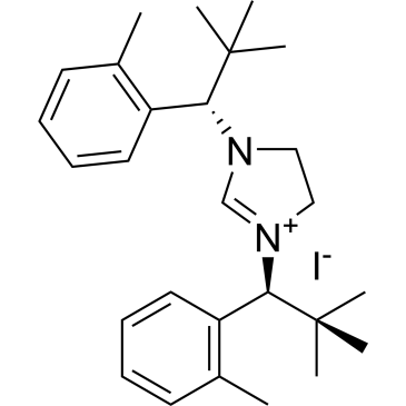 1,3-Bis((S)-2,2-dimethyl-1-(o-tolyl)propyl)-4,5-dihydro-1H-imidazol-3-ium iodide