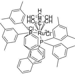 Ruthenium,[1,1′-(1S)-[1,1′-binaphthalene]-2,2′-diylbis[1,1-bis(3,5-dimethylphenyl)phosphine-κP]](η6-benzene)dichloro-