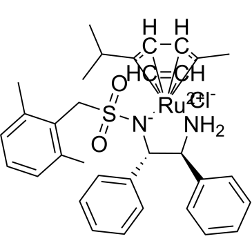 [N-[(1S,2S)-2-(Amino-κN)-1,2-diphenylethyl]-2,6-dimethylbenzenemethanesulfonamidato-κN]chloro[(1,2,3,4,5,6-η)-1-methyl-4-(1-methylethyl)benzene]ruthenium