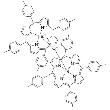 μ-oxo-bis(5,10,15,20-tetrakis(4-methylphenyl)porphinato Iron)