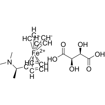 (R)-N,N-Dimethyl-1-ferrocenylethylamine (L)-tartrate