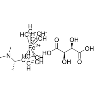 (S)-N,N-Dimethyl-1-ferrocenylethylamine (L)-tartrate