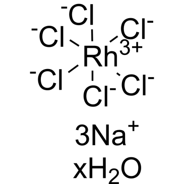 Monosodium mono(hexachlororhodate(iii)) hydrate