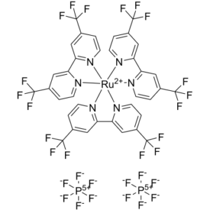 Ruthenium(2+), tris[4,4′-bis(trifluoromethyl)-2,2′-bipyridine-N,N′]-, (OC-6-11)-, bis[hexafluorophosphate(1-)]