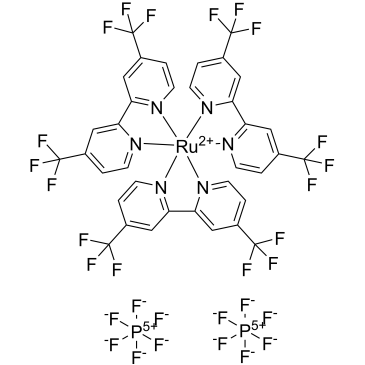 Ruthenium(2+), tris[4,4′-bis(trifluoromethyl)-2,2′-bipyridine-N,N′]-, (OC-6-11)-, bis[hexafluorophosphate(1-)]