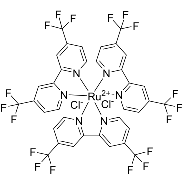 Ruthenium(2+), tris[4,4′-bis(trifluoromethyl)-2,2′-bipyridine-κN1,κN1′]-, dichloride, (OC-6-11)-