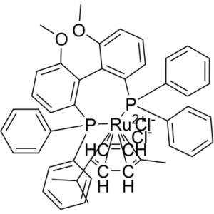 Ruthenium(1+), chloro[[(1R)-6,6′-dimethoxy[1,1′-biphenyl]-2,2′-diyl]bis[diphenylphosphine-κP]][(1,2,3,4,5,6-η)-1-methyl-4-(1-methylethyl)benzene]-, chloride