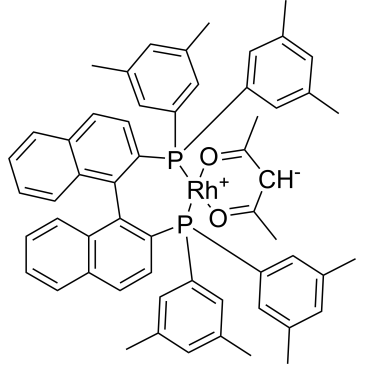 [1,1′-(1S)-[1,1′-Binaphthalene]-2,2′-diylbis[1,1-bis(3,5-dimethylphenyl)phosphine-κP]](2,4-pentanedionato-κO2,κO4)rhodium