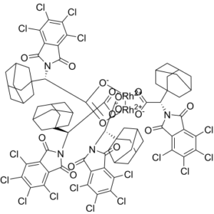 Rhodium, tetrakis[μ-[(αS)-4,5,6,7-tetrachloro-1,3-dihydro-1,3-dioxo-α-tricyclo[3.3.1.13,7]dec-1-yl-2H-isoindole-2-acetato-κO2:κO2′]]di-, Rh-Rh