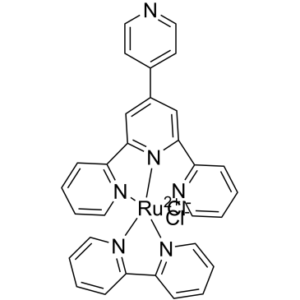 Chloro(2,2′-bipyridine)(4′-(4-pyridyl)-2,2′,2”-terpyridine)ruthenium(1+) monochloride