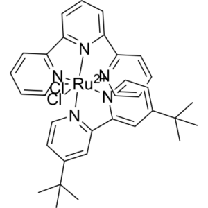 Chloro(4,4′-bis(tert.-butyl)-2,2′-bipyridine)(2,2′,2”-terpyridine)ruthenium(1+) monochloride