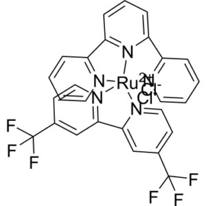 Chloro(4,4′-bis(tert.-butyl)-2,2′-bipyridine)(4′-2,2′,2”-terpyridine)ruthenium(1+) dihydrochloride