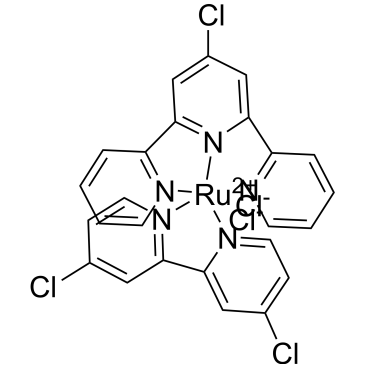 Chloro(4,4′-dichloro-2,2′-bipyridine)(4′-chloro-2,2′,2”-terpyridine)ruthenium(1+) monochloride
