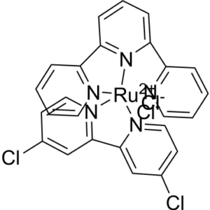 Chloro(4,4′-dichloro-2,2′-bipyridine)(2,2′,2”-terpyridine)ruthenium(1+) monochloride