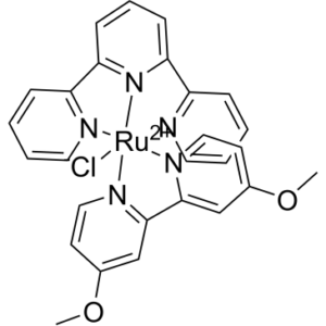 Chloro(4,4′-dimethoxy-2,2′-bipyridine)(2,2′,2”-terpyridine)ruthenium(1+) hexafluorophosphate