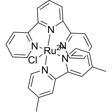 Chloro(4,4′-dimethyl-2,2′-bipyridine)(2,2′,2”-terpyridine)ruthenium(1+) monochloride