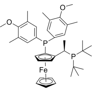 (R)-1-[(Sp)-2-[Bis(4-methoxy-3,5-dimethylphenyl)phosphino]ferrocenyl}ethyldi-tert-butylphosphine 98%