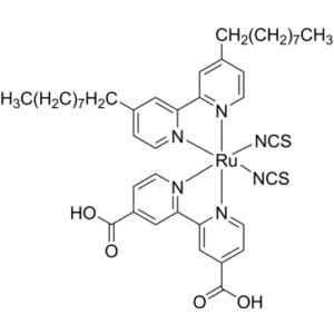 Bis(isothiocyanato)(2,2′-bipyridyl-4,4′-dicarboxylato)(4,4′-dinonyl-2,2′-bipyridyl)ruthenium(II)