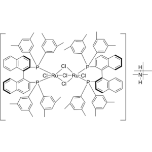 [NH2Me2][(RuCl((R)-xylbinap))2(mu-Cl)3]