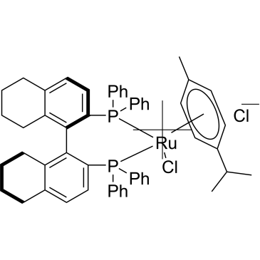 Chloro[(R)-(+)-2,2′-bis(diphenylphosphino)-5,5′,6,6′,7,7′,8,8′-octahydro-1,1′-binaphthyl](p-cymene)ruthenium(II) chloride