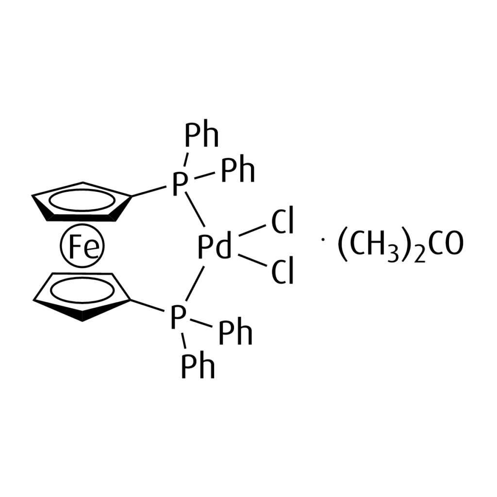 Dichloro[1,1′-bis(diphenylphosphino)ferrocene]palladium(II) acetone adduct