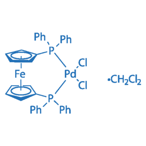1,1′-Bis(diphenylphosphino)ferrocene-palladium(II)dichloride dichloromethane complex